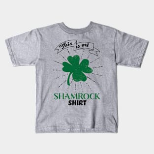 St. Patricks Shamrock Shirt Kids T-Shirt